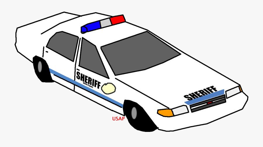 Counties And Jurisdictions - Gta 5 Police Car Drawing, Transparent Clipart