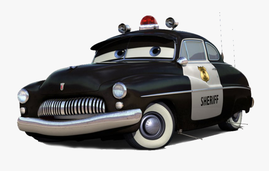 Transparent Cop Car Clipart - Disney Cars Sheriff Clipart, Transparent Clipart