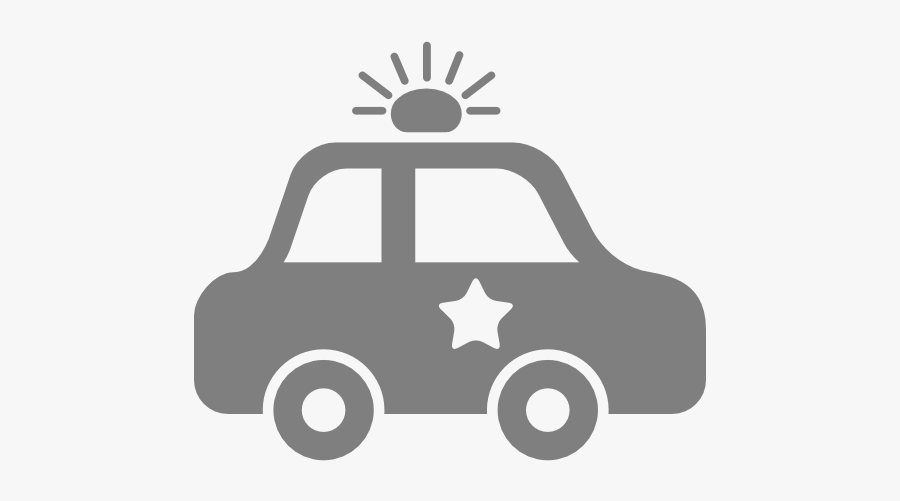 Police Clipart Parking Enforcement - Icon Polizeiauto, Transparent Clipart