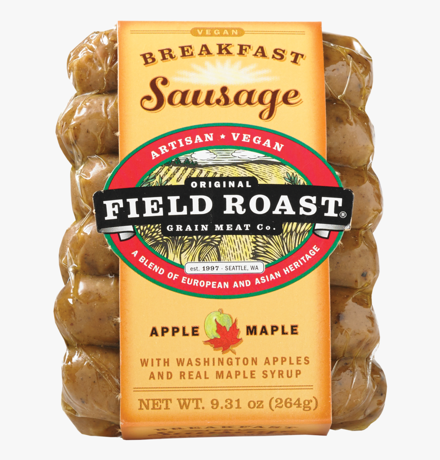 Sausage Clipart Small Breakfast - Field Roast Maple Sausage, Transparent Clipart