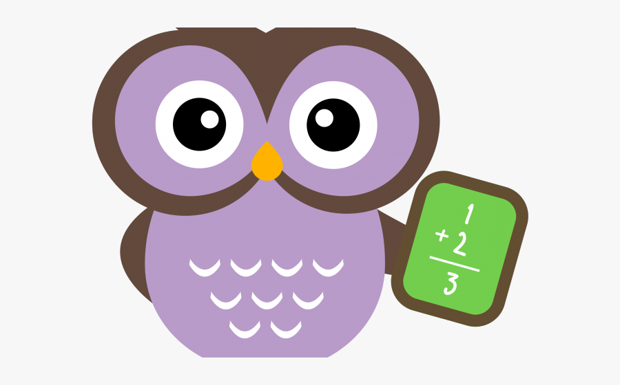 Owl Math Clipart, Transparent Clipart