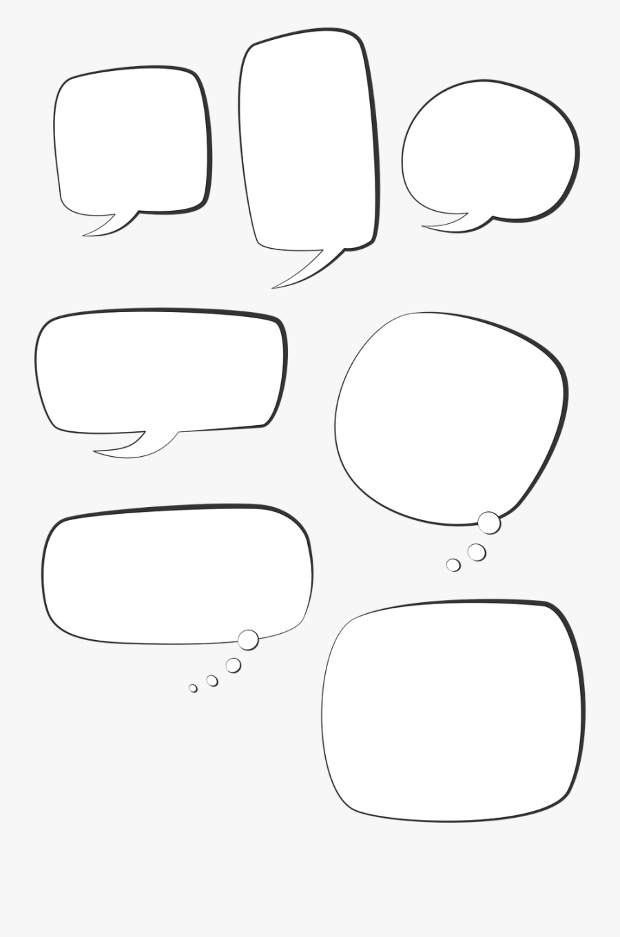Speech Bubble Text Box Png Image, Transparent Clipart