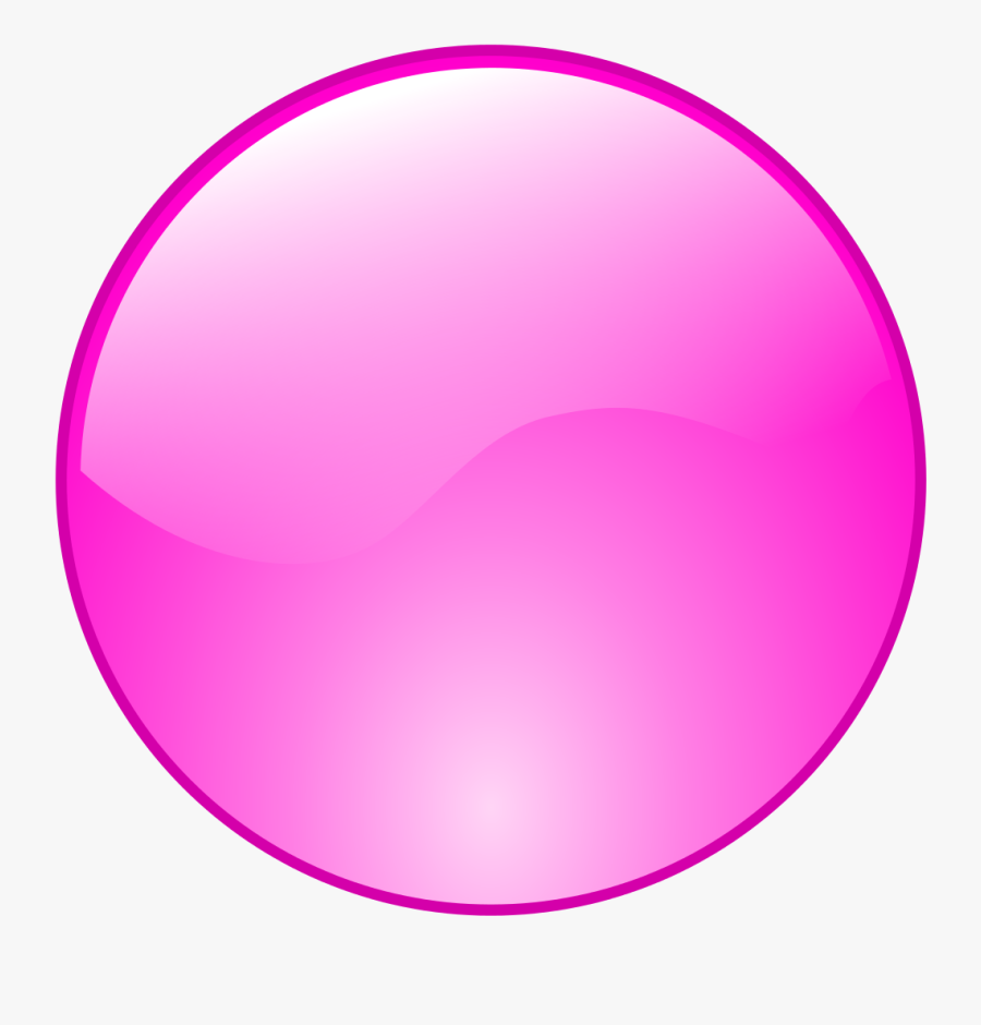 Fuschia Button Png, Transparent Clipart
