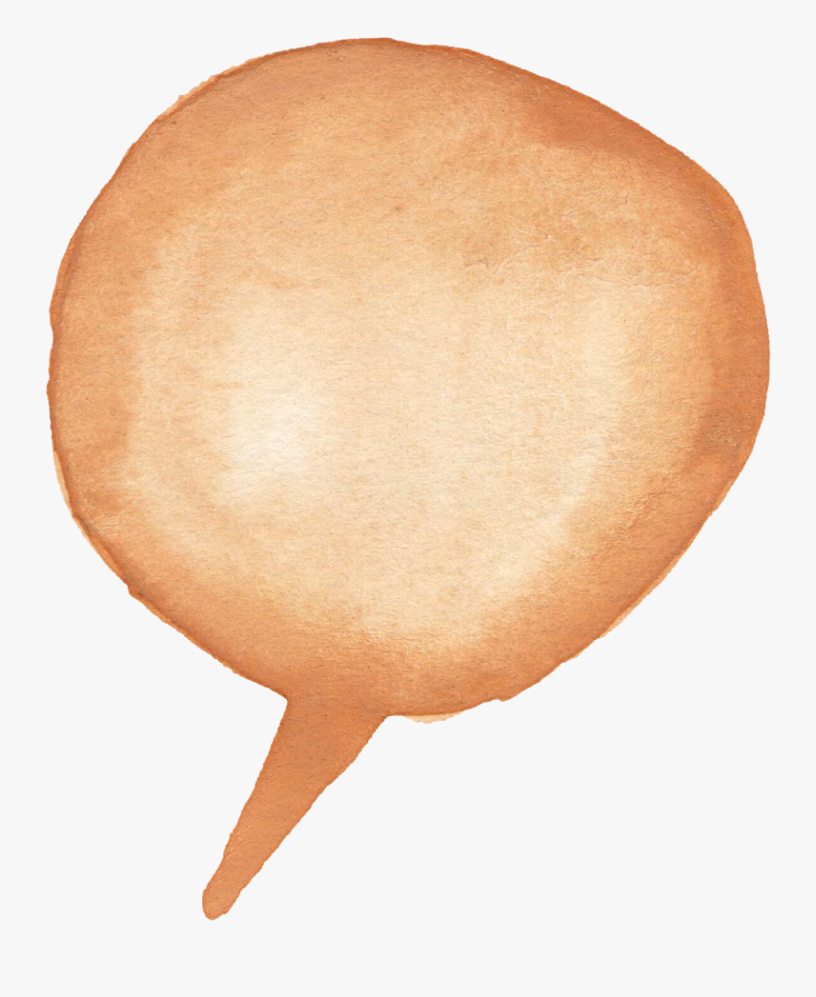 Speech Bubble Clipart Watercolor, Transparent Clipart