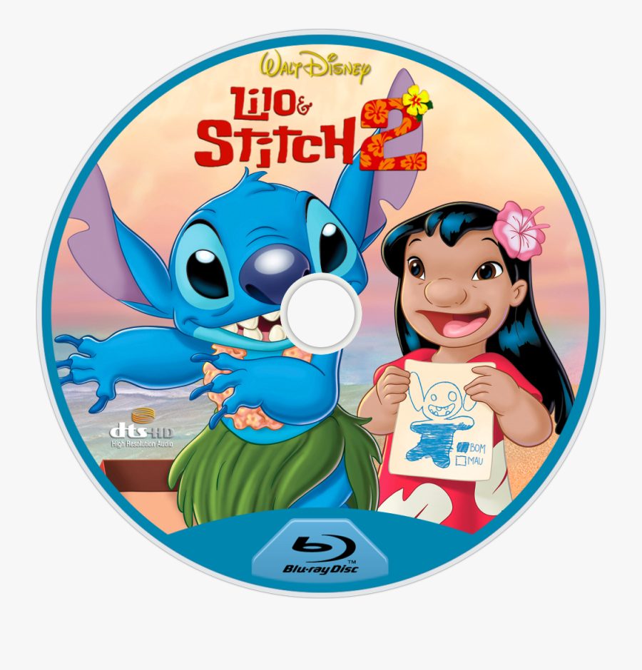 Clip Art Lilo And Stitch Vhs - Lilo And Stitch 2 Stitch Has A Glitch 2005, Transparent Clipart