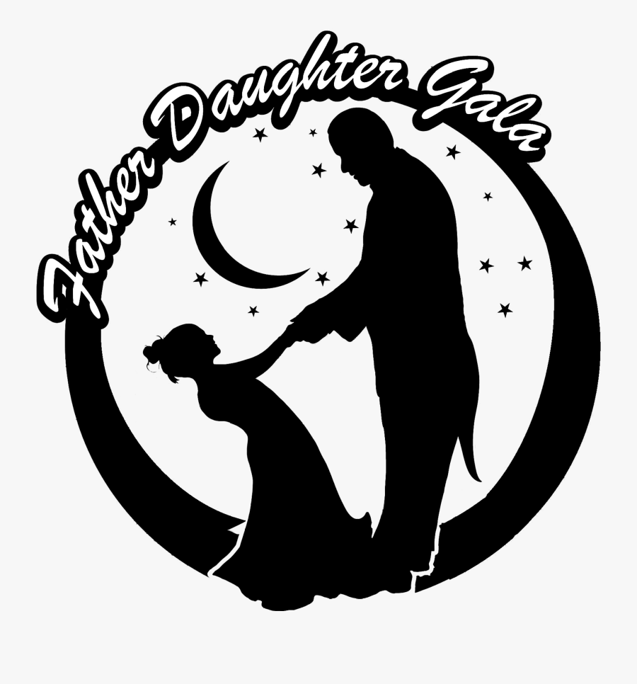 Clip Art Father Daughter Images - Illustration, Transparent Clipart