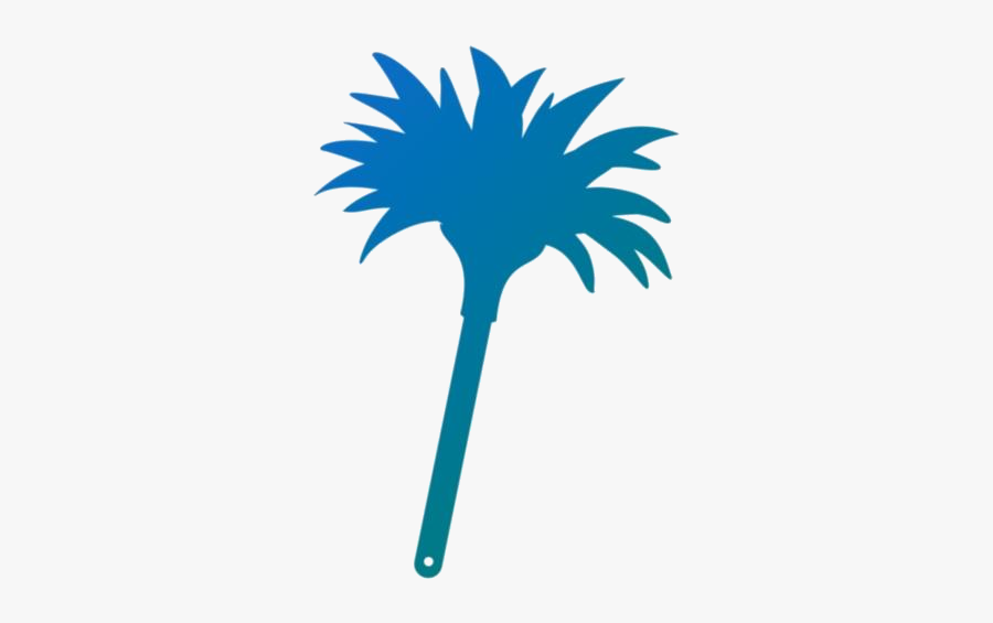 Simple Feather Duster Vector Png, Transparent Clipart