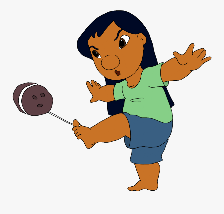 Clip Art Lilopelekai Liloandstitch Stich Disney - Cartoon, Transparent Clipart