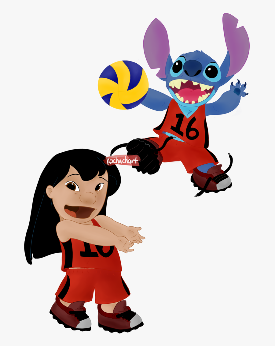 Transparent Lilo And Stitch Png - Lilo And Stitch Volleyball, Transparent Clipart