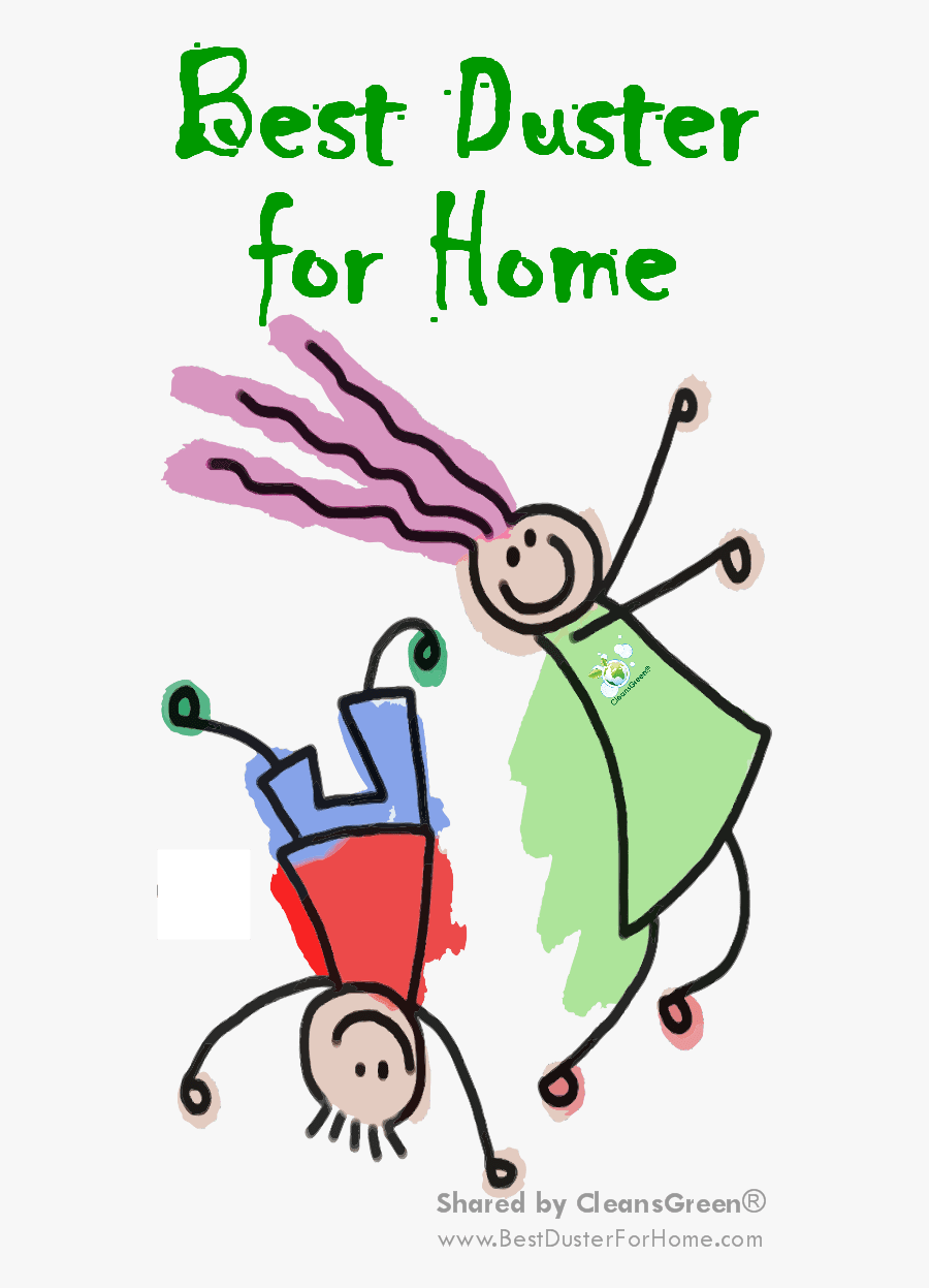 Best Duster For Home - Dibujos De Niños Jugando Campamento, Transparent Clipart