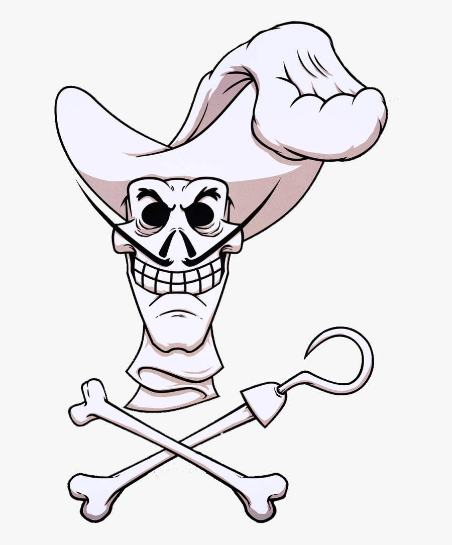 Transparent Pirate Hook Png - Captain Hook Pirate Flag, Transparent Clipart