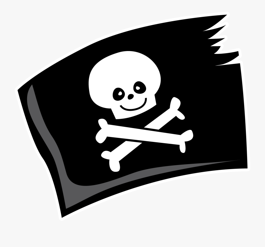 Pirate Flag - Princess And Pirate Invitations , Free Transparent Clipart - ...