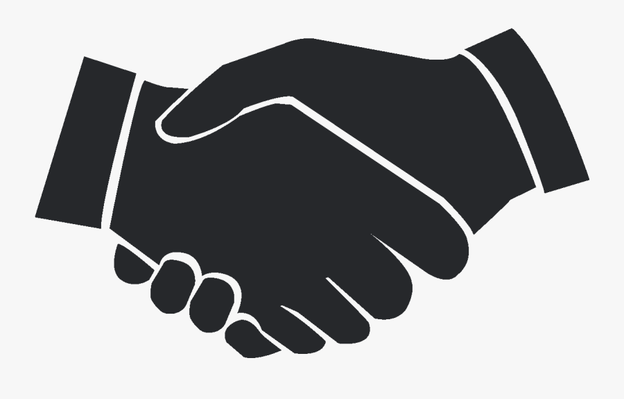 Handshake Computer Icons Business - Co Operative Hand Logo, Transparent Clipart