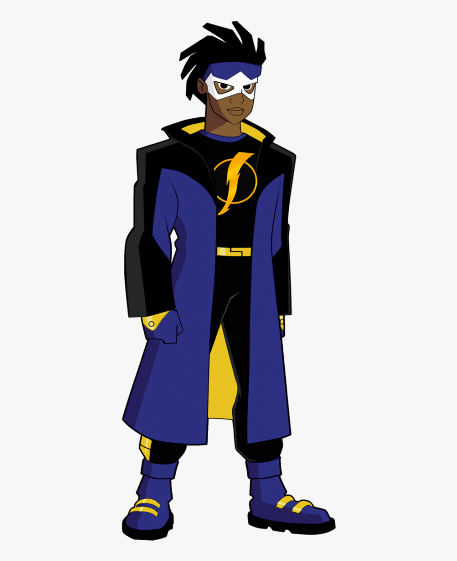 Transparent Duster Clipart - Virgil Hawkins Static Shock, Transparent Clipart