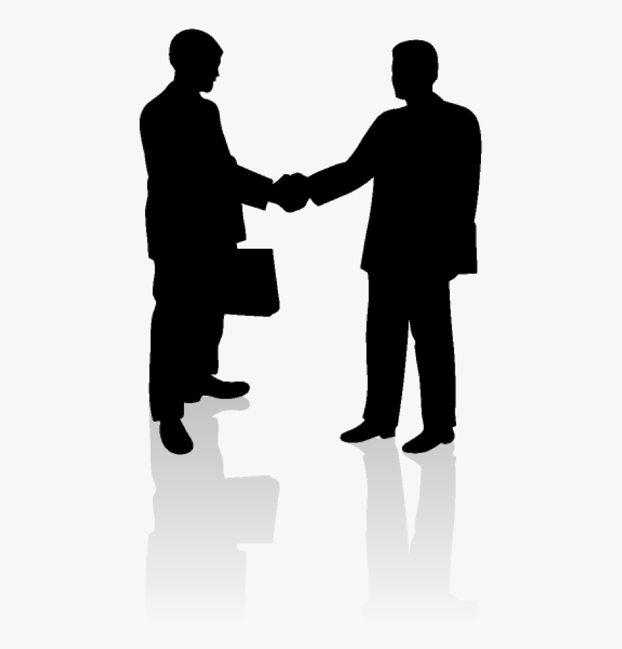 Transparent Negotiation Clipart - Two People Hand Shake, Transparent Clipart