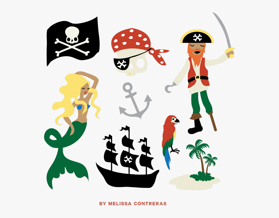 Clip Art Pirate Hat Clipart Image - Free Printable Pirate Book, Transparent Clipart