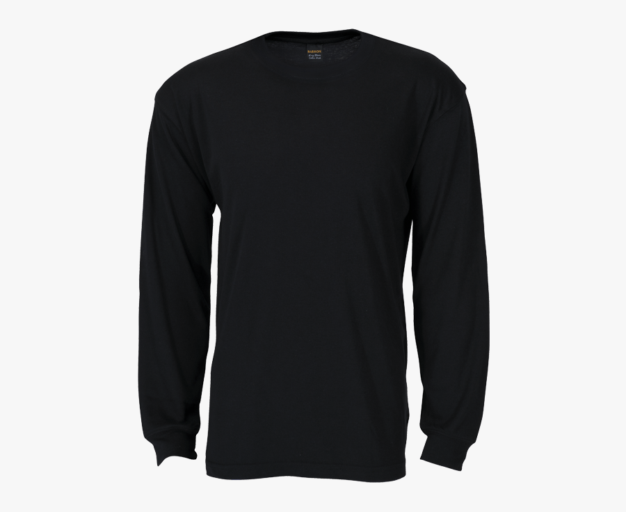 Clip Art Free Tshirt Black Mockup - Armani Long Sleeve Polo Shirt, Transparent Clipart
