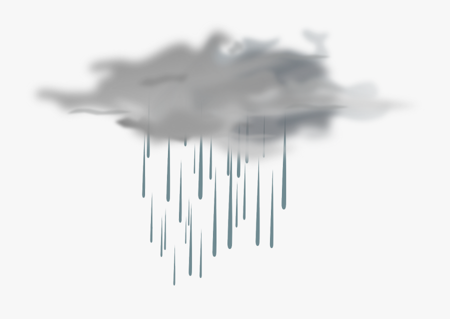 Transparent Clouds Png - Nube De Lluvia Png, Transparent Clipart