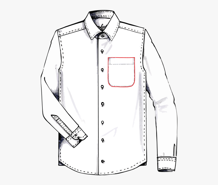 Breast Pocket To Finish - Pocket, Transparent Clipart