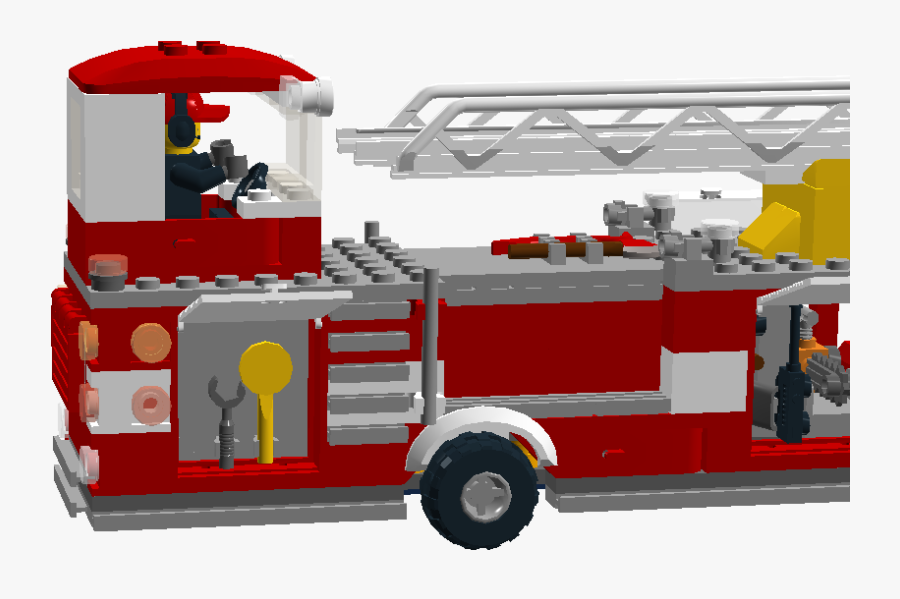 Ladder Clipart Fire Truck - Fire Apparatus, Transparent Clipart