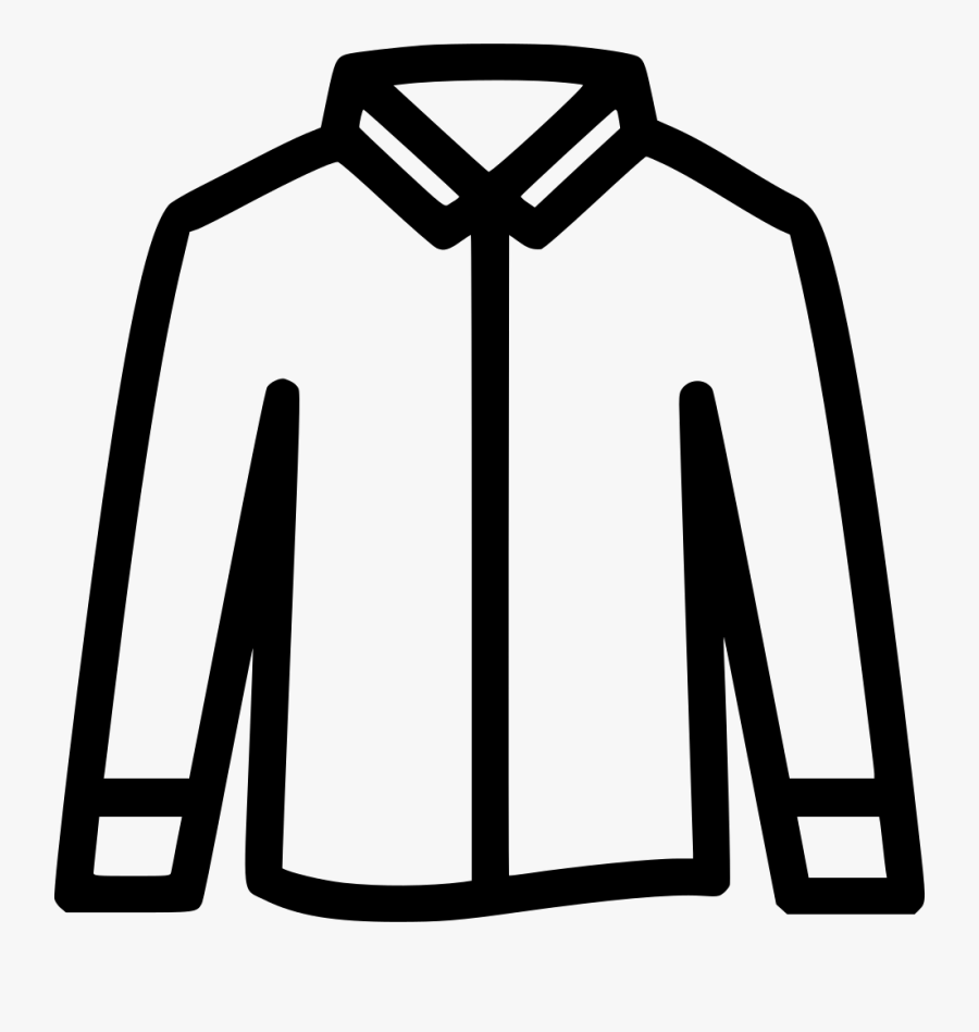 Transparent Long Sleeve Shirt Png - Long Sleeve Shirt Icon, Transparent Clipart