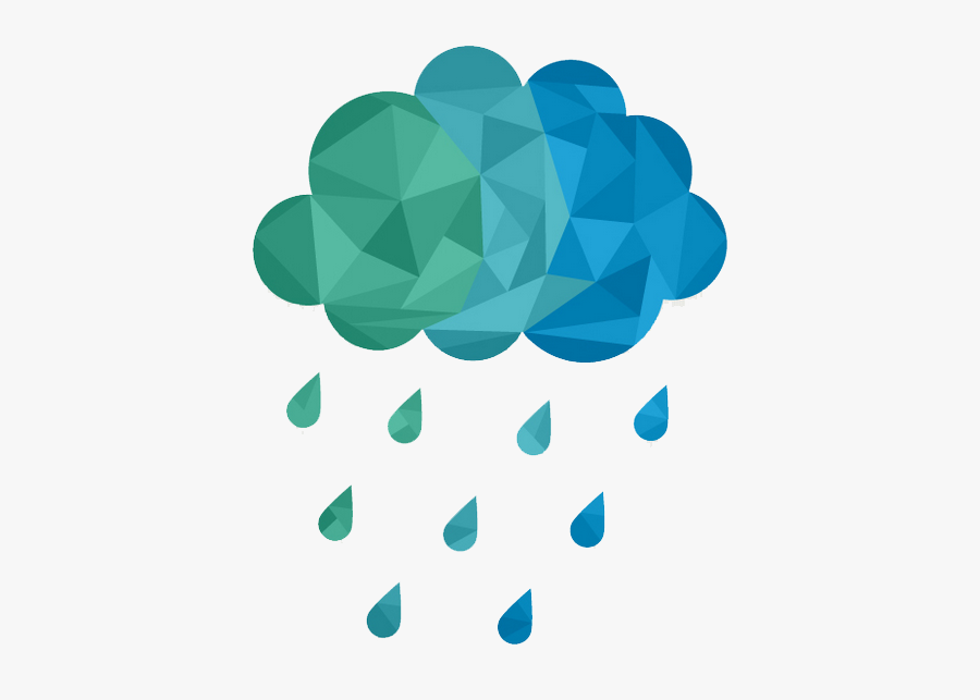 Clipart Rain Rain Cloud - April Showers Transparent Graphic, Transparent Clipart