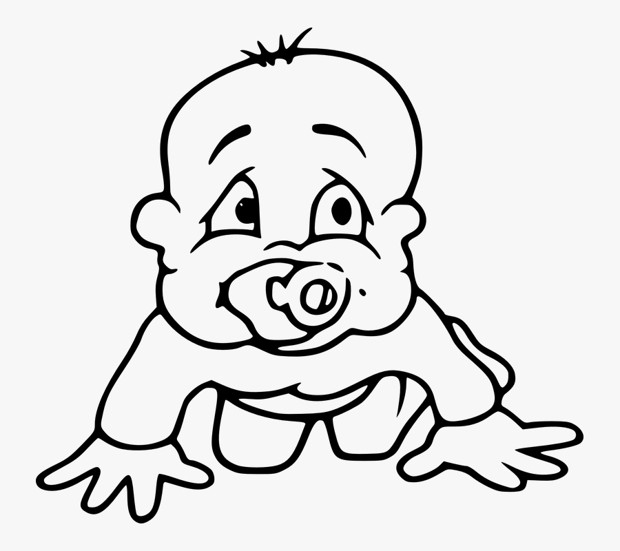 Pacifier Baby"s Dummy Teething Ring Soother - Born With A Silver Spoon In His Mouth, Transparent Clipart