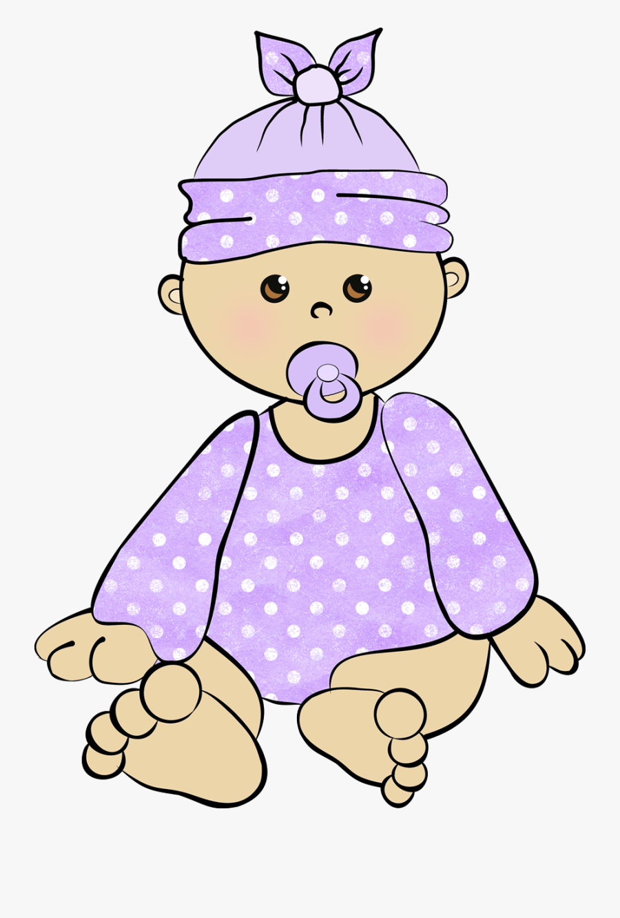 Clipart Baby Girl, Transparent Clipart
