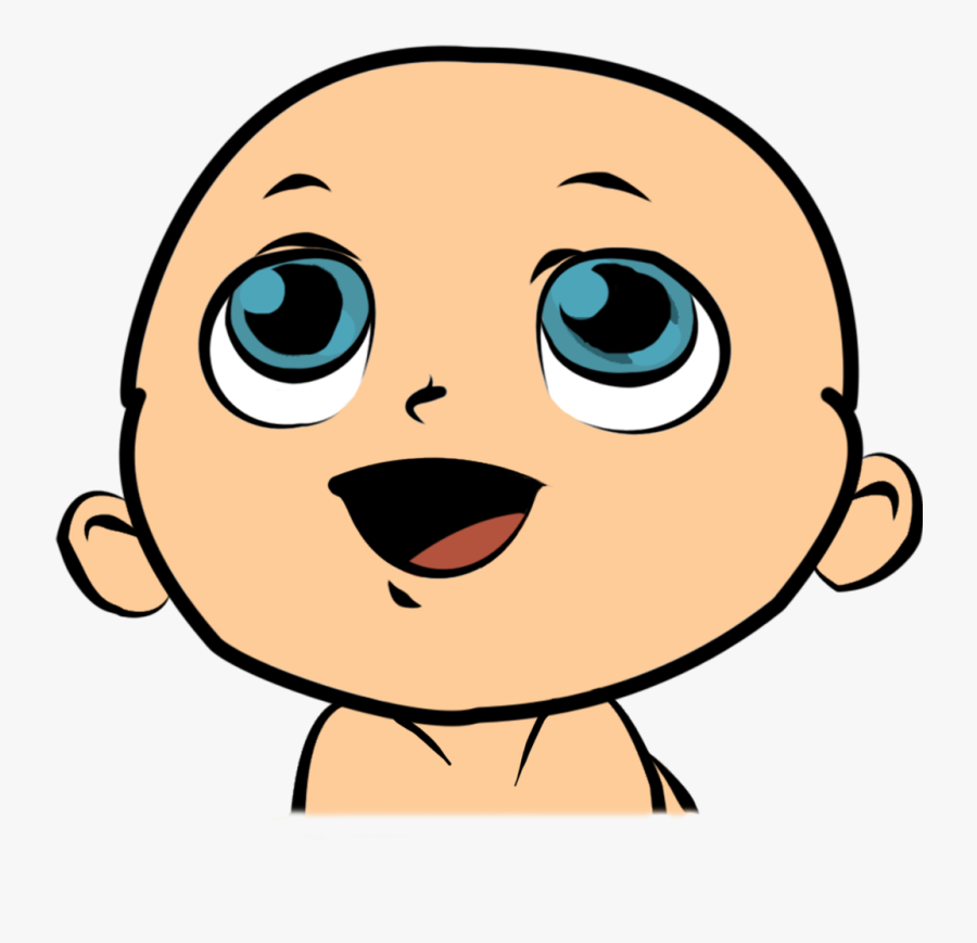 Cute Baby Face Clipart, Transparent Clipart