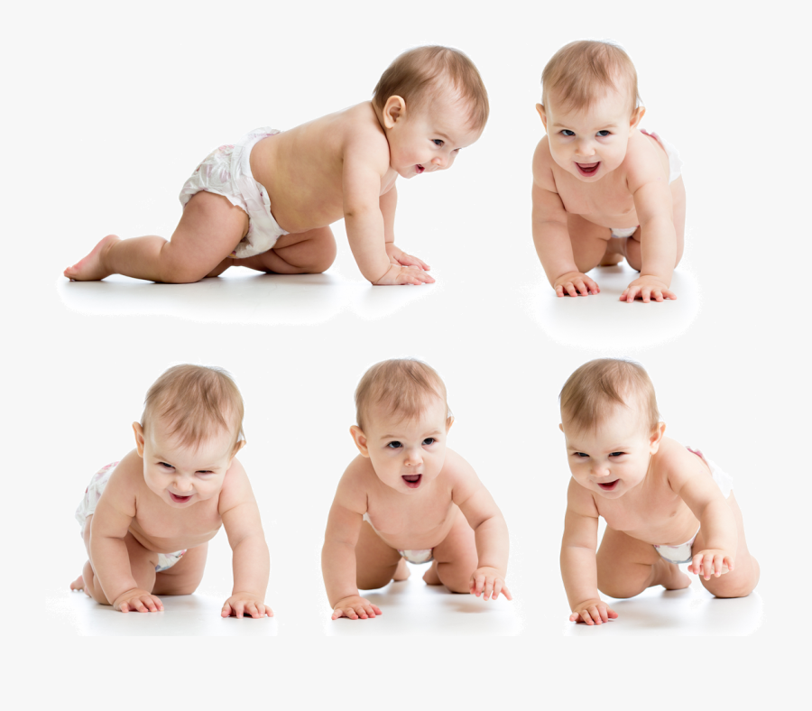 Baby-crawling - Baby Sleep Crawling, Transparent Clipart