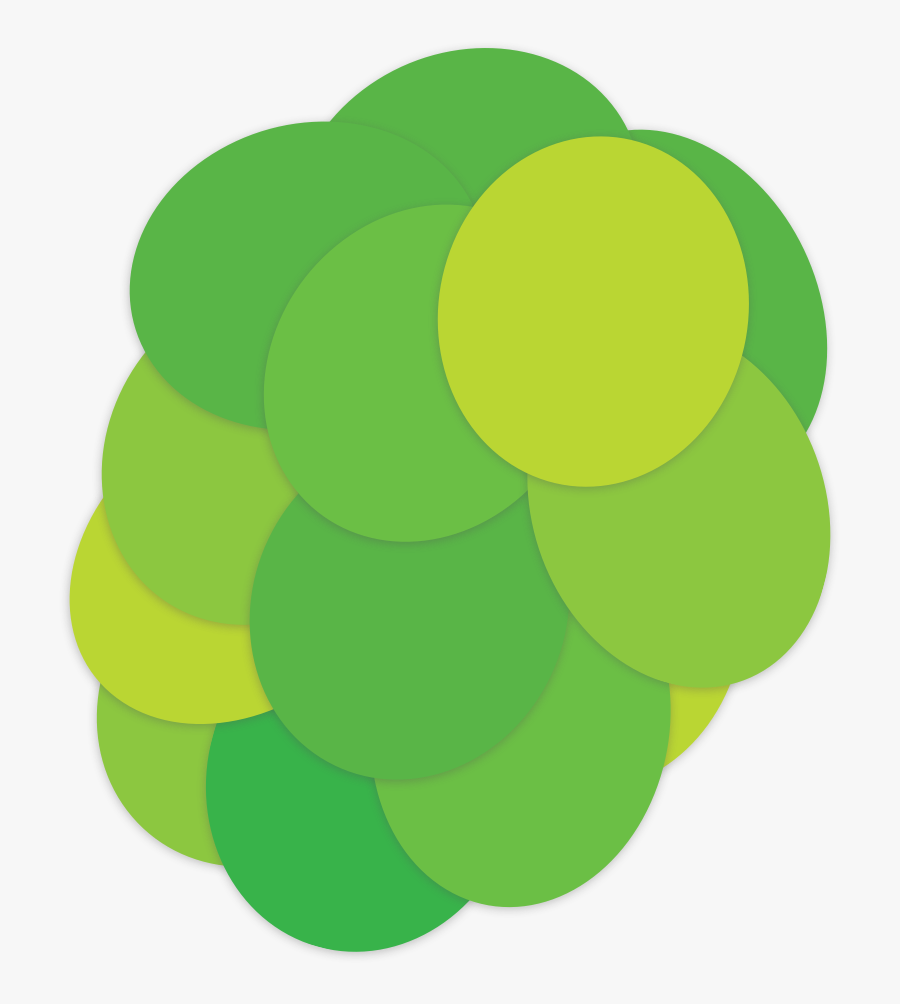 Bright Vines Grape The Crispy Crunchy Grape - Circle, Transparent Clipart