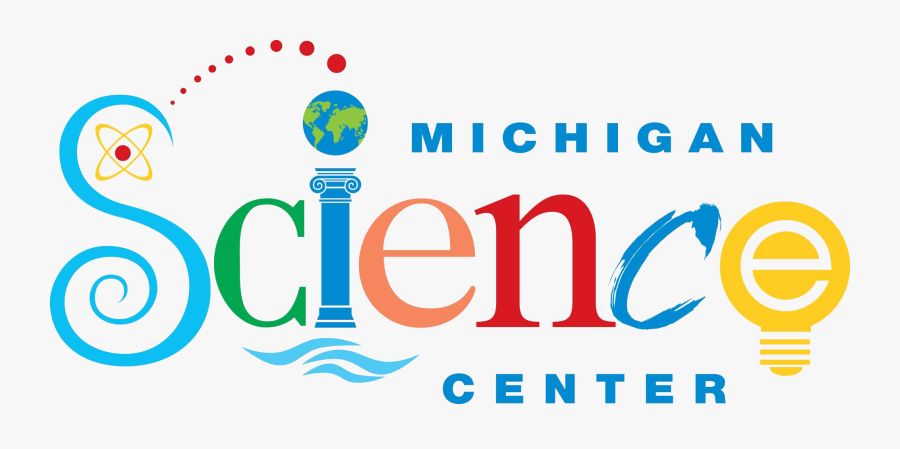 Michigan Science Center Logo, Transparent Clipart