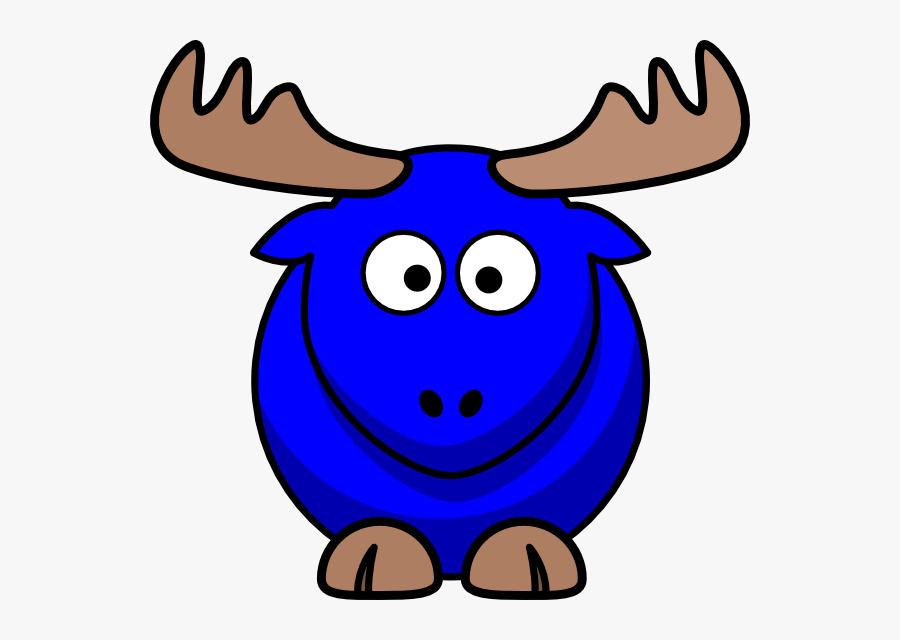 Moose Animated, Transparent Clipart