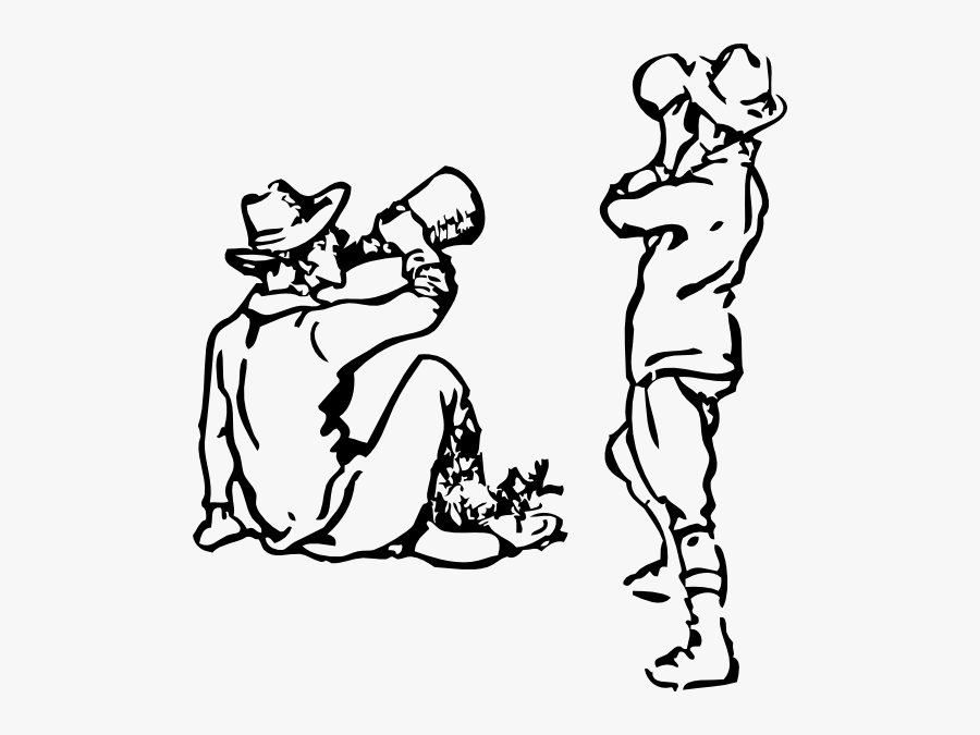 Free Vector Moose Calling Clip Art - Clip Art, Transparent Clipart