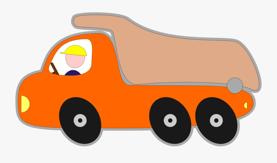 Dump Truck - Off-road Vehicle, Transparent Clipart