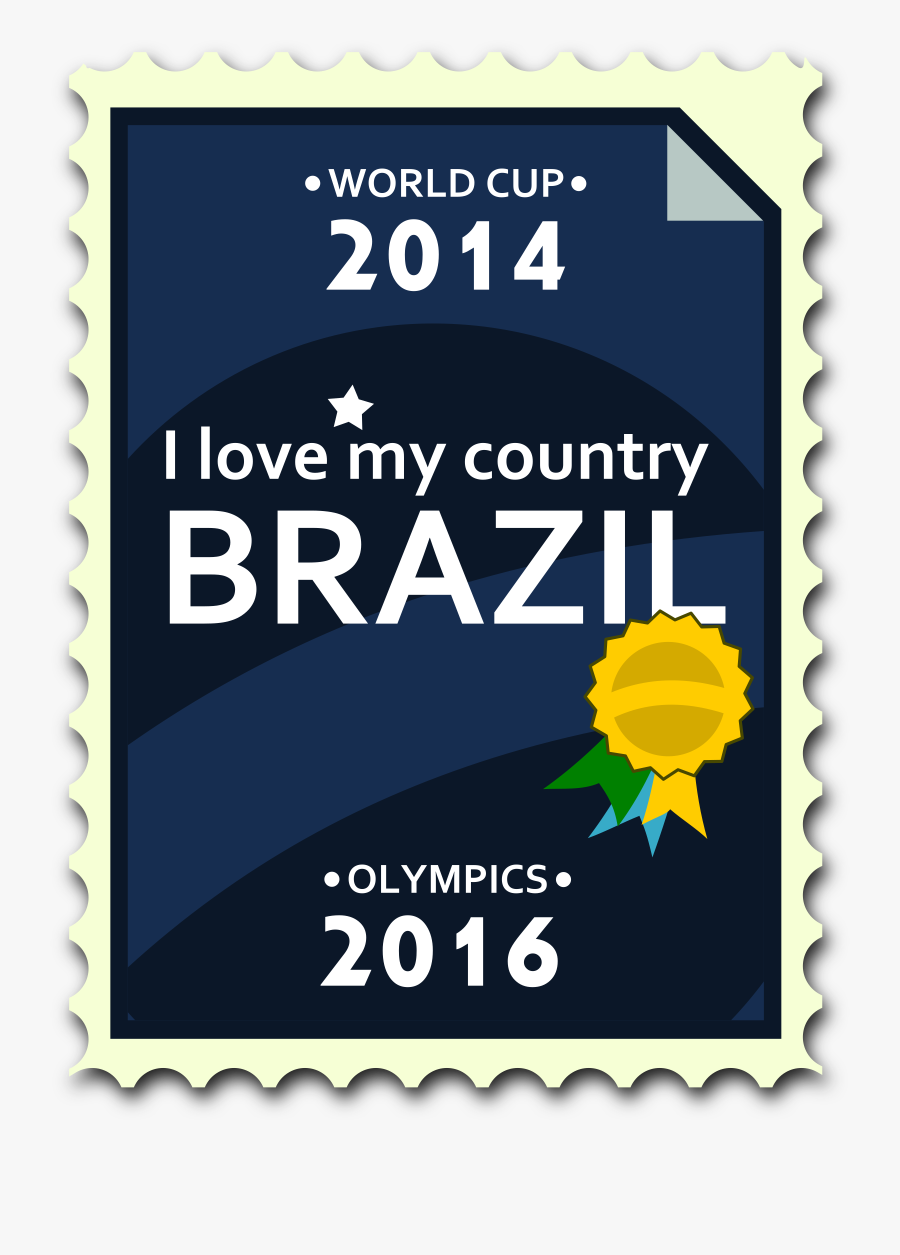 Postage Stamp, Transparent Clipart