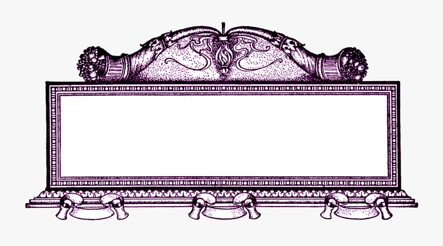 Vintage Digital Stamps Stamp Ornate Frame - Vintage Digital Frame Png, Transparent Clipart