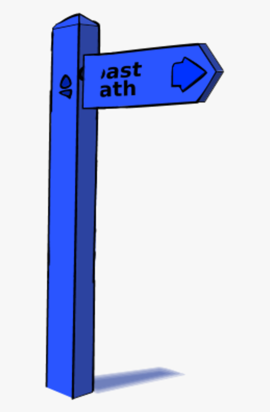 Wooden Sign Post, Transparent Clipart
