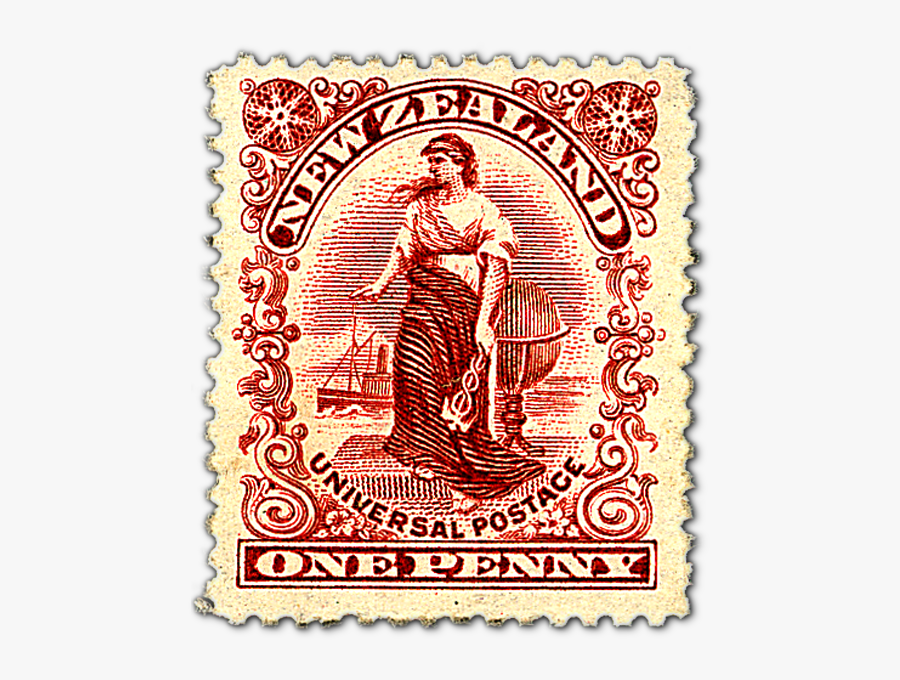 New Zealand Stamp, Transparent Clipart