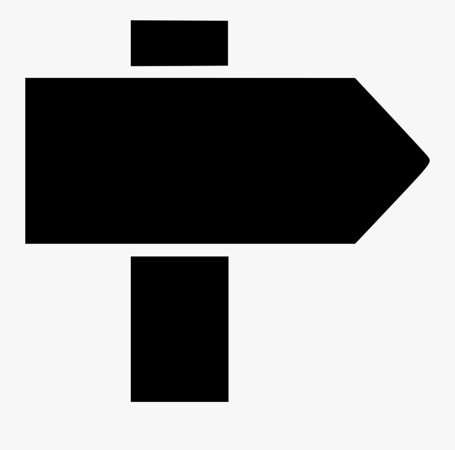 Plank Wood Sign Way Arrow, Transparent Clipart