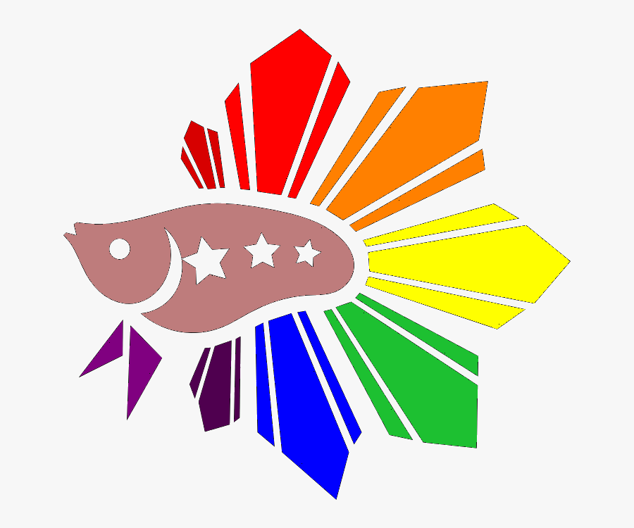 Betta Fish Rocks - Free Logo Betta Fish, Transparent Clipart