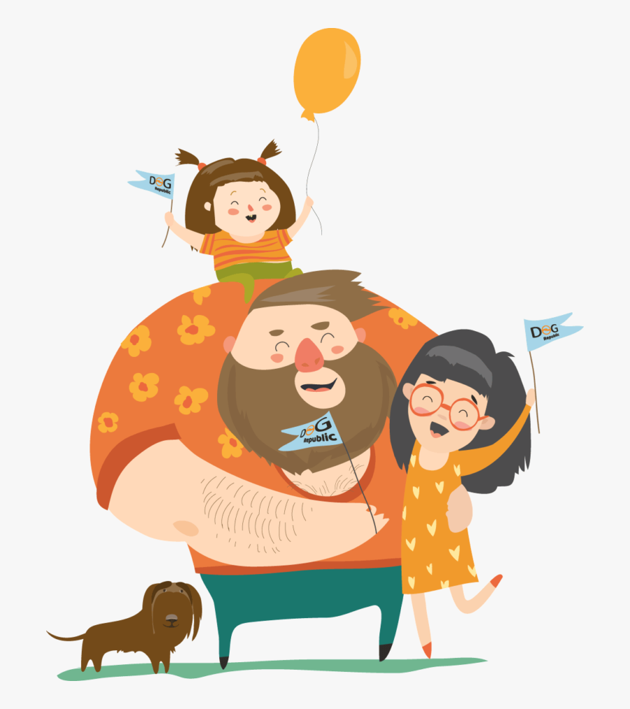 طرح گرافیکی روز پدر, Transparent Clipart