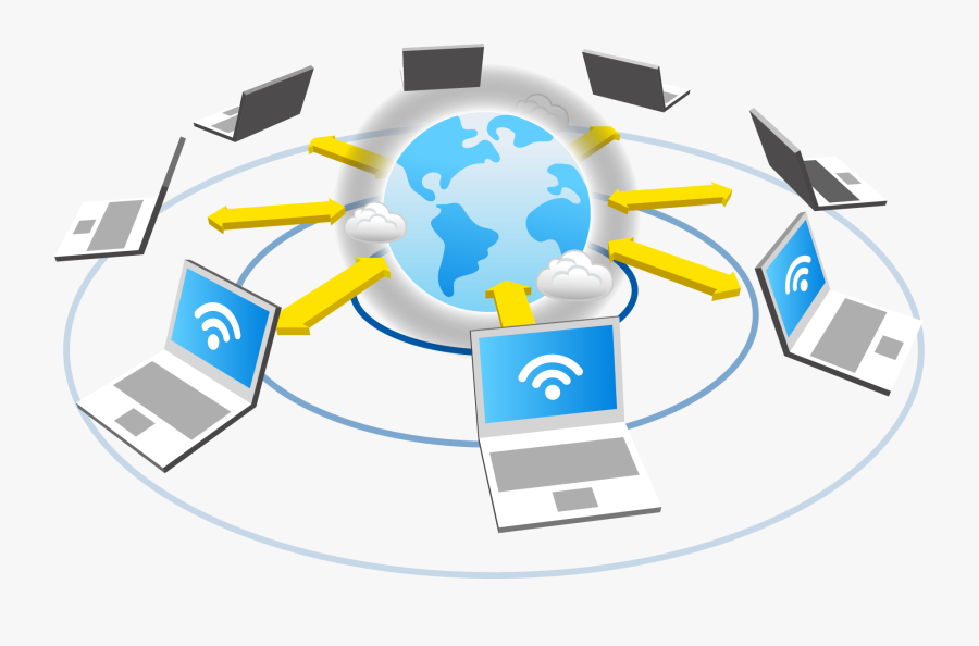 Transparent Networking Icon Png - Computer Network Image Transparent, Transparent Clipart