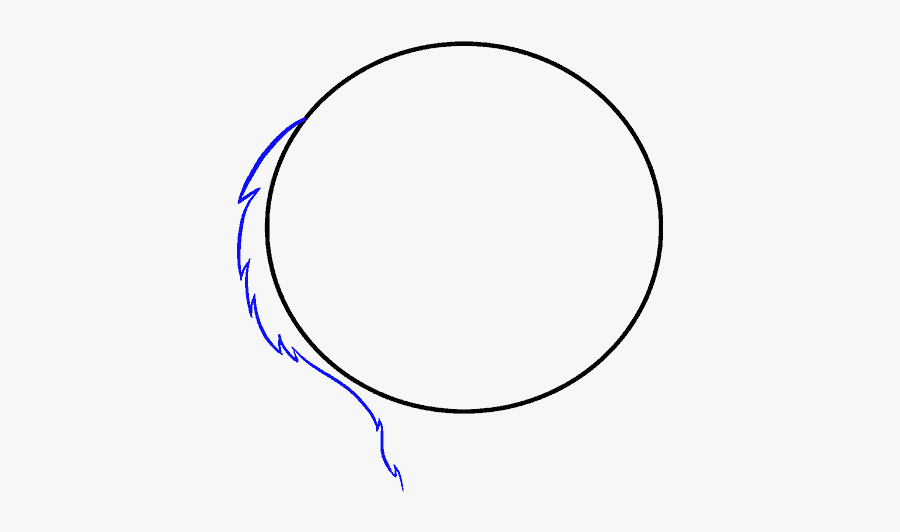 How To Draw Tiger Face - Circle, Transparent Clipart