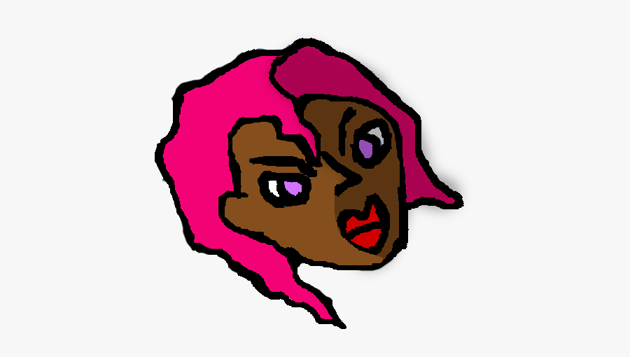 My First Female Head In Adobe Ps - Cartoon, Transparent Clipart