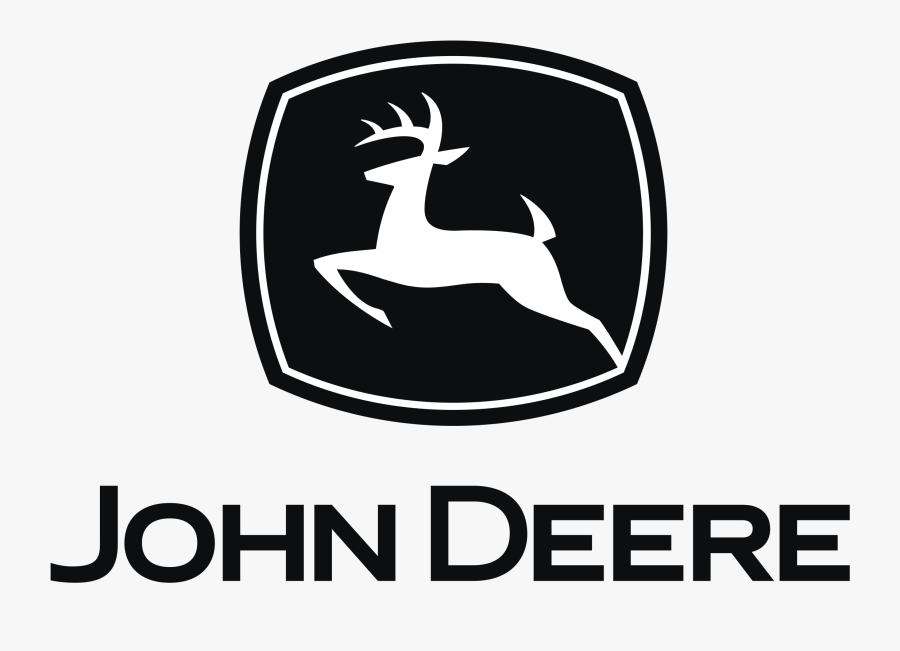 John Deere Logo Png Transparent - John Deere Logo White Png, Transparent Clipart