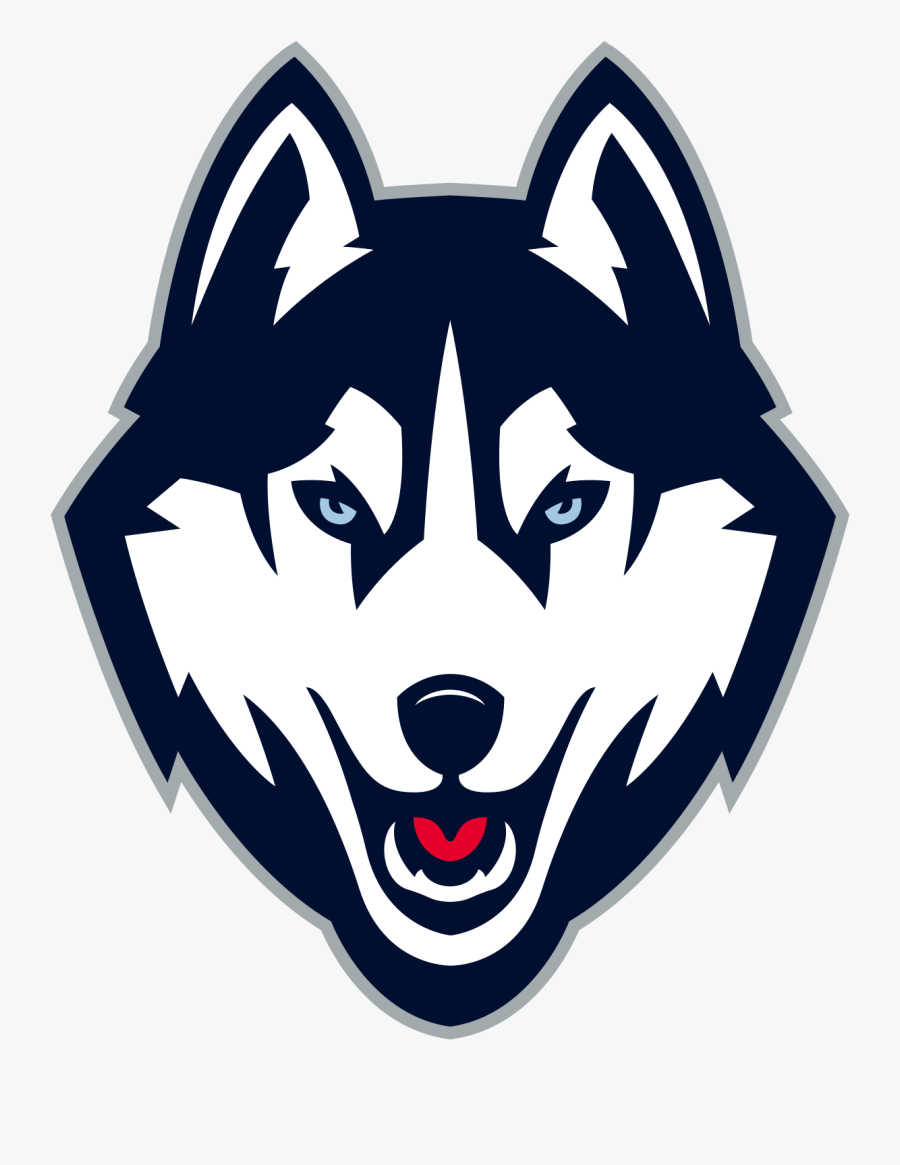 1200px-connecticut Huskies Logo - Uconn Husky , Free Transparent