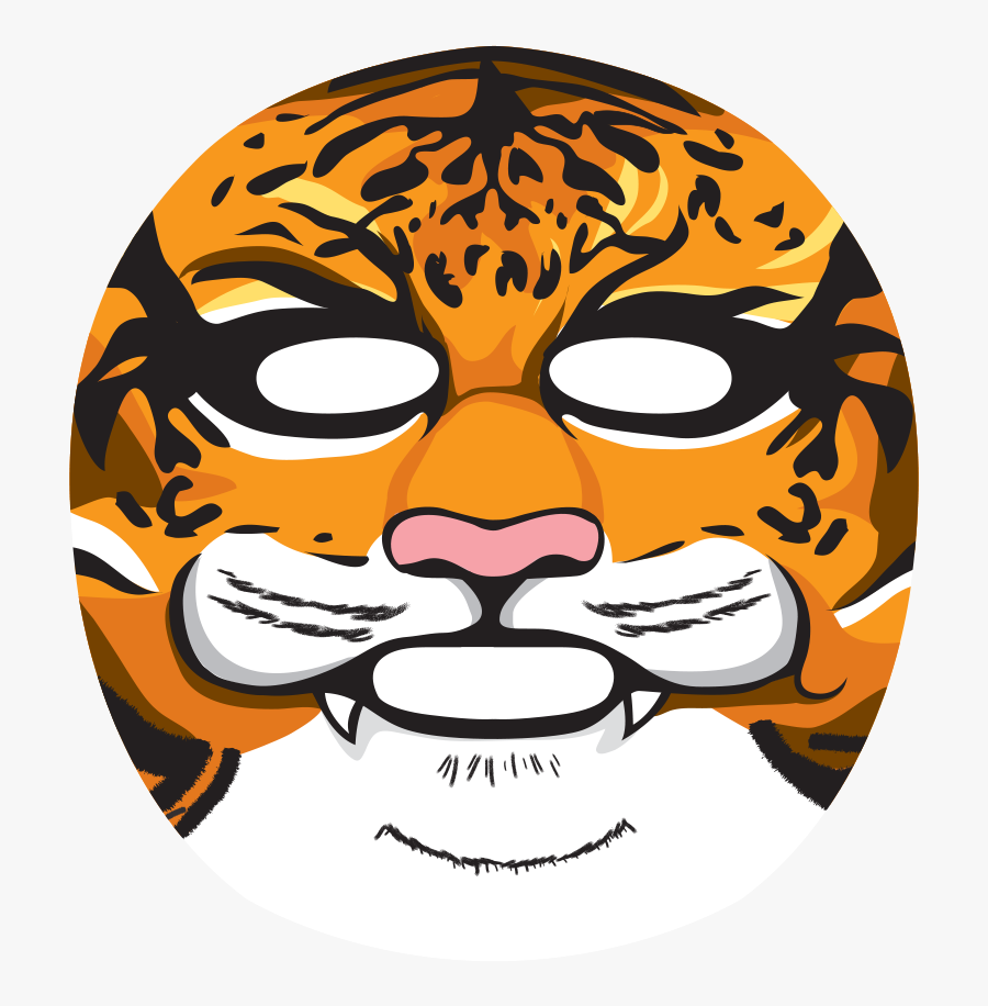 Snp Tiger Wrinkle Mask, Transparent Clipart