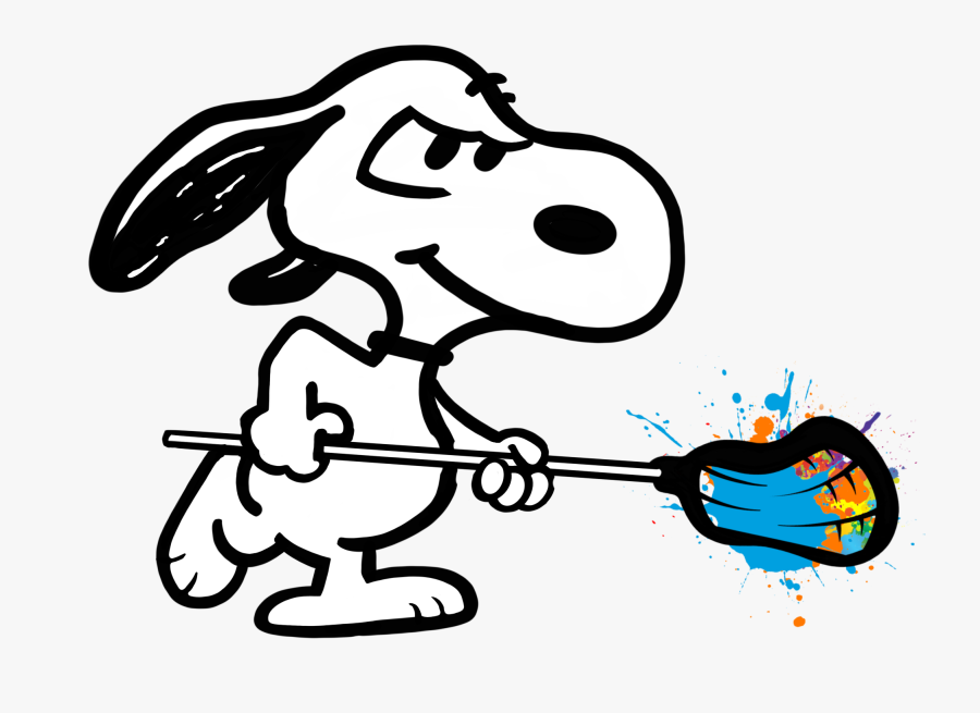 #snoopy #lacrosse #lax #splash #paint #splatter #freetoedit - Cartoon, Transparent Clipart