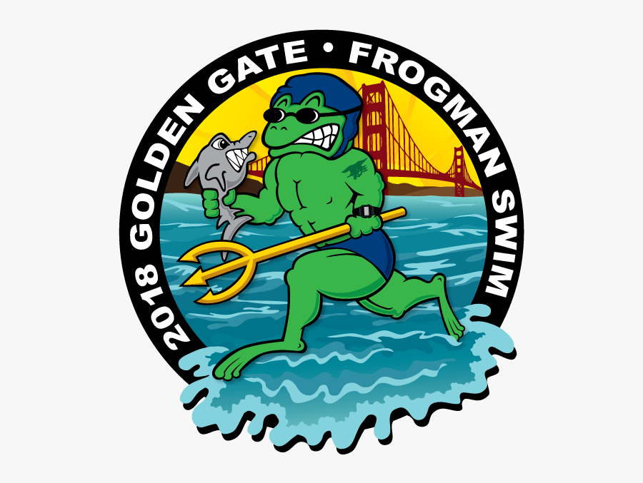 Golden Gate Frogman Swim - Tampa Bay Frogman Swim 2020, Transparent Clipart